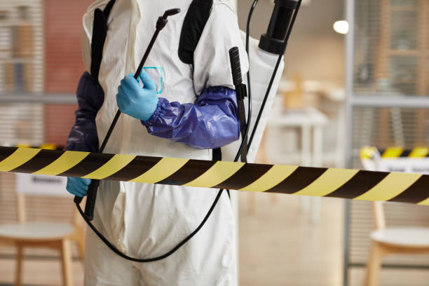 Professional Biohazard technician working in Concord, NH